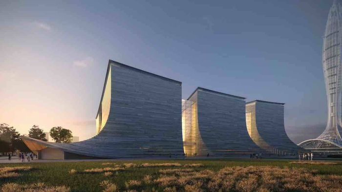 以“涌泉石”为设计理念 济南新博物馆效果图公布(图6)