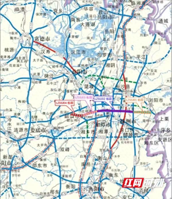 湖南未来高速公路规划图片