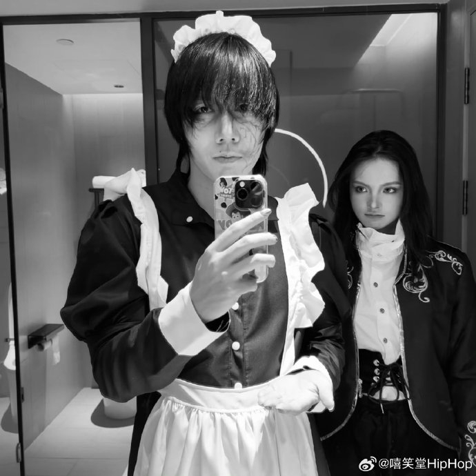 刘炫廷晒女仆装造型!这个造型什么水平?