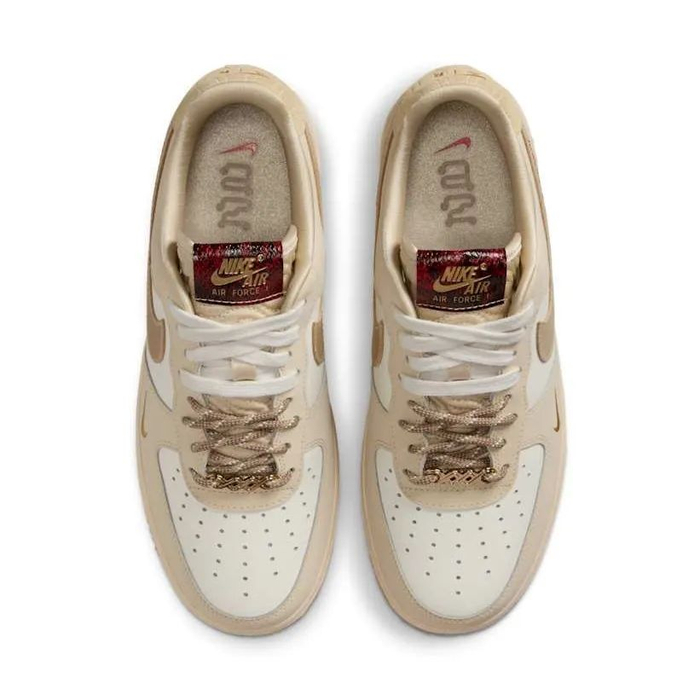 蛇年!「春节CNY」耐克AF1也曝光,这回上中国结了...|nike|Nike Air|Nike Air Force 1|Nike|金色_新浪新闻