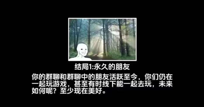 和群聊网友的所有结局