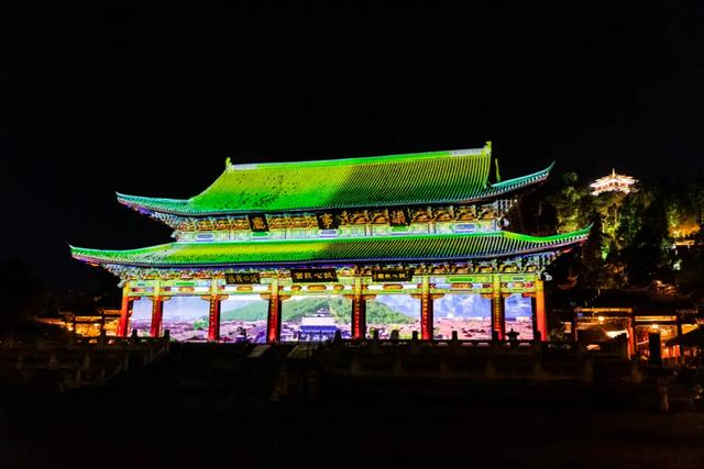 图为木府。图源：丽江发布