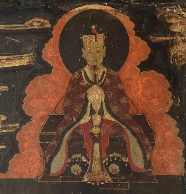 图为白沙壁画。图源：丽江发布