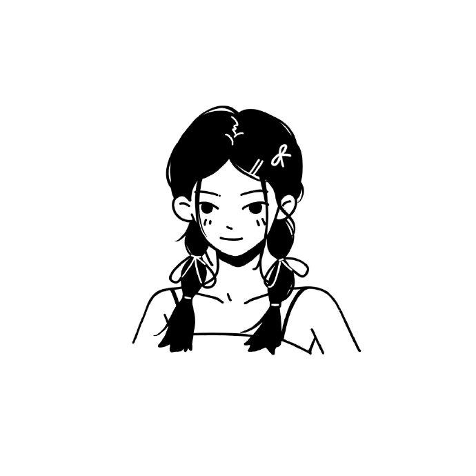 人物头像女生简笔画(人物头像简笔画图片大全 简单)
