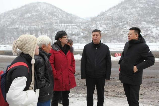 2024年2月，团队在陕西省榆林市绥德县调研。西安建大/供图