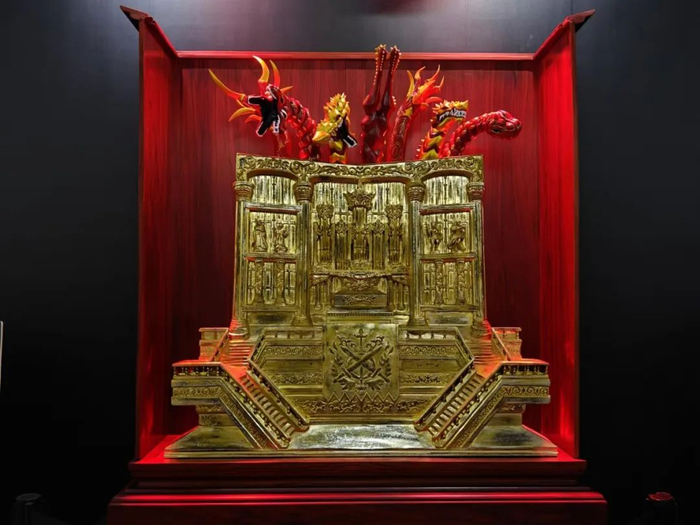 通过非遗东阳木雕再现的德拉科宝具——拥抱融解的黄金剧场