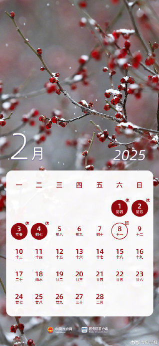 受权发布 | 国务院办公厅关于2025年部分节假日安排的通知|放假|劳动节|国务院_新浪新闻