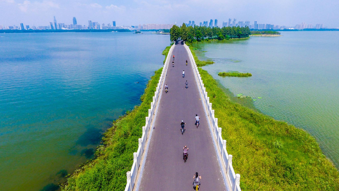 东湖绿道。受访者供图