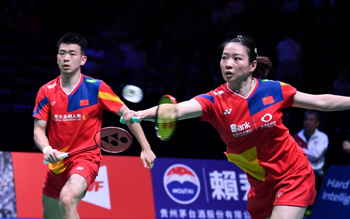 羽超联赛，郑思维、黄雅琼将为浙江队出战。  资料图/新华社