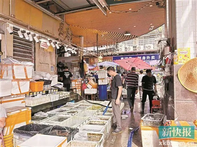■黄沙水产交易市场目前仍正常营业。