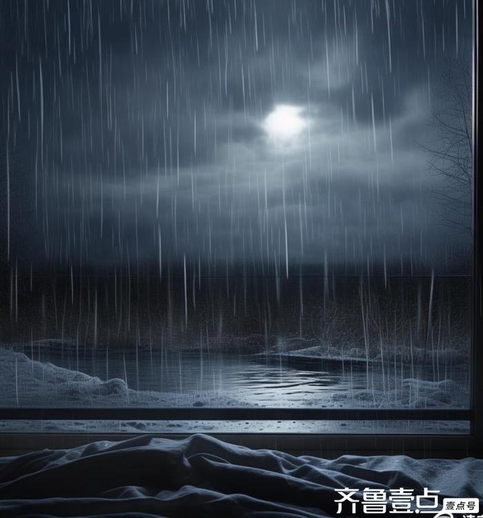 初冬的细雨