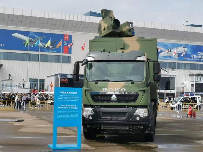 车载战术激光武器。武器无人本文图片来源:澎湃新闻记者 谢瑞强 图