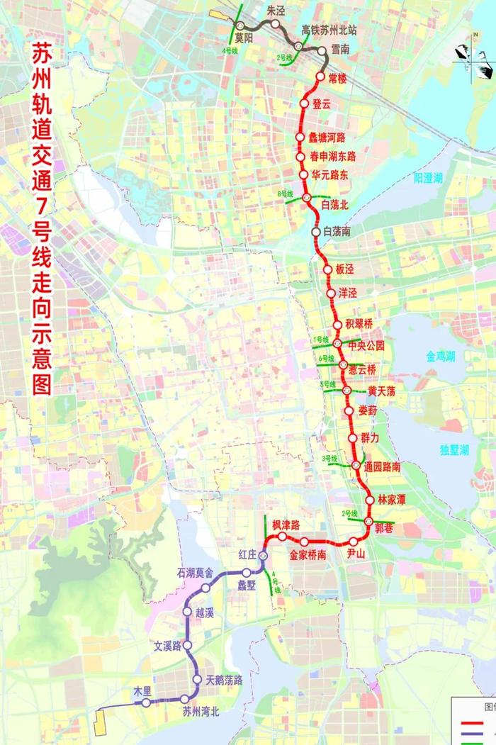 即墨地铁七号线线路图图片