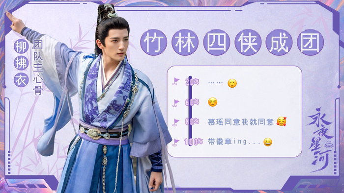 竹林四侠之柳拂衣角色卡