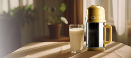 ▲九阳第一台全自动家用豆浆机