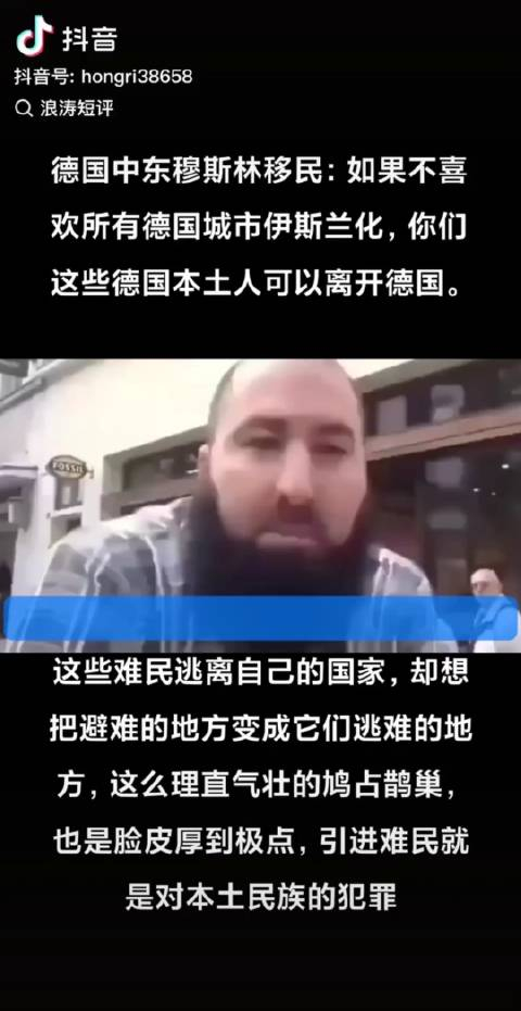 德国难民让德国本土人滚出德国
