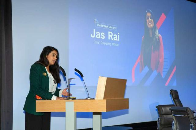 大英图书馆首席运营官杰丝・雷。主办方供图