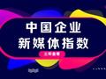 中国企业新媒体指数月度发布（2024年10月）