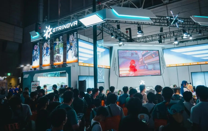 《卡拉彼丘》在TGS的展台很显眼，也很有人气