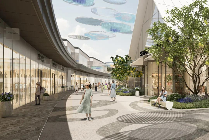 万象滨海购物村效果图