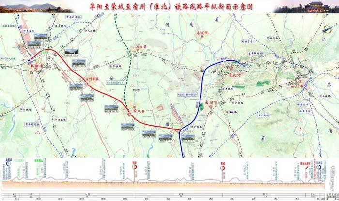 阜九高铁固始段线路图图片