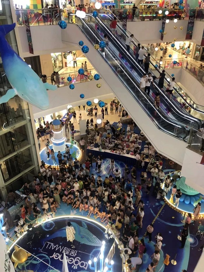 保利MALL开业 图片来源：保利官网