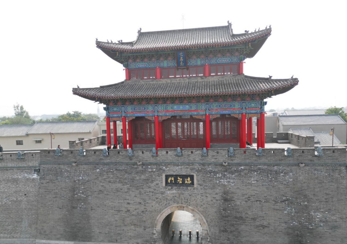 图为明清大名府古城