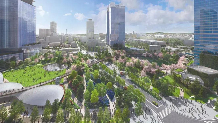 梅北公园整体效果图