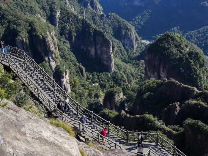 图片新闻|浙江乐清：冬游雁荡山