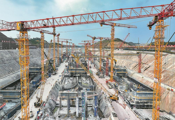     平陆运河建设现场