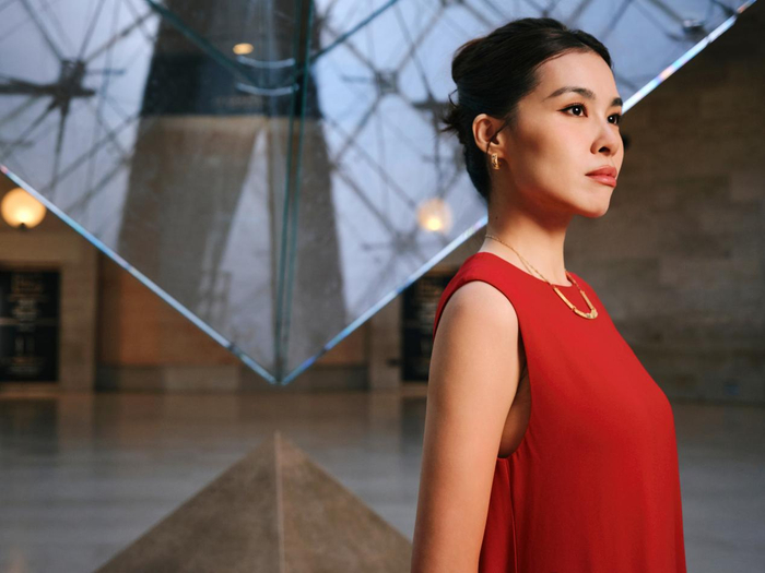 比利时王妃李然:见证莱绅通灵传世金在卢浮宫的艺术创想