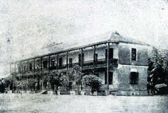 1904年嘉兴市图书馆原貌。嘉兴市图书馆供图