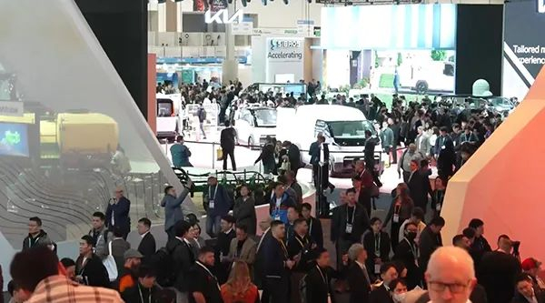 CES 2024展会现场&nbsp;视频截图
