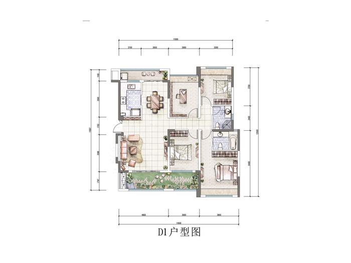 青白江嘉合凤凰岛二期解读  主推135~219㎡约9300-18000元/㎡