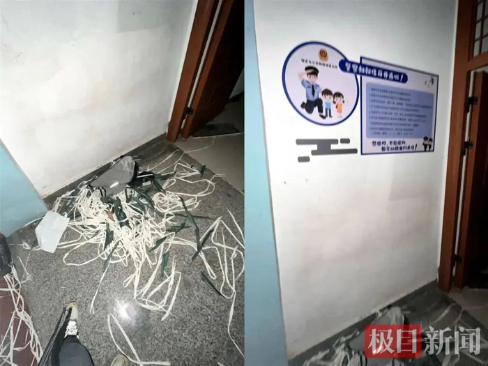 信箱已拆除（受访者供图）