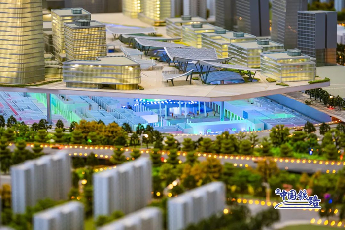 北京城市副中心站效果图