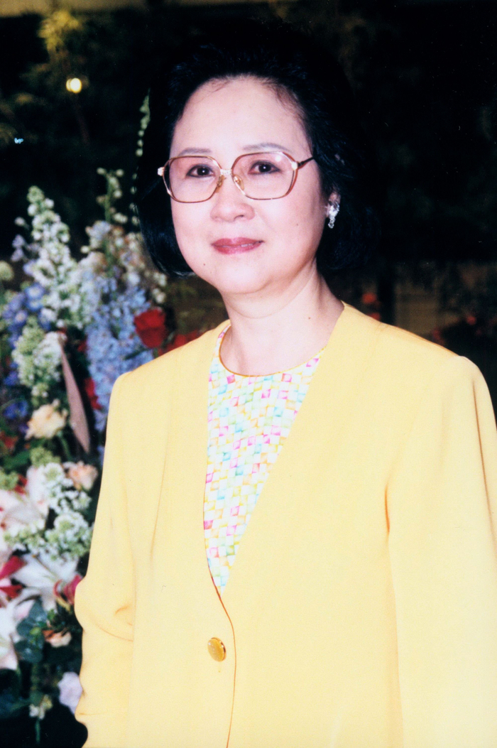 2003年，中国台湾女作家琼瑶。