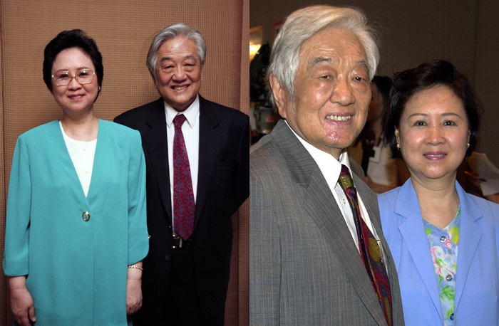 琼瑶与平鑫涛结婚四十年，感情极深。