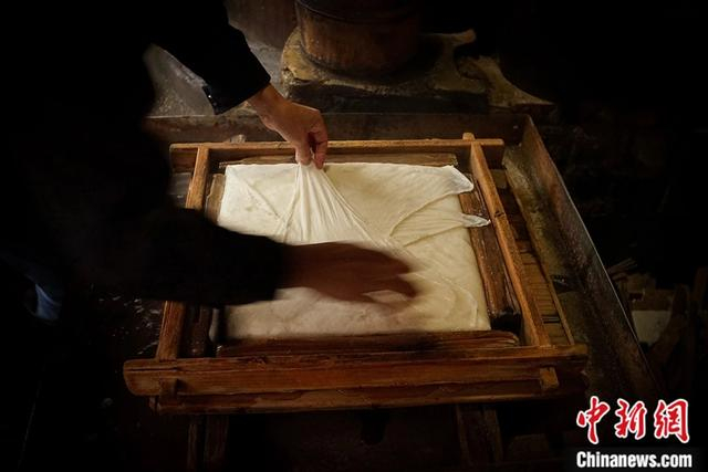 古法豆腐。周向荣 摄