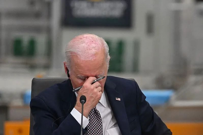 12月4日，安哥拉洛比托，美国总统拜登出席非洲横贯公路峰会。图源：视觉中国