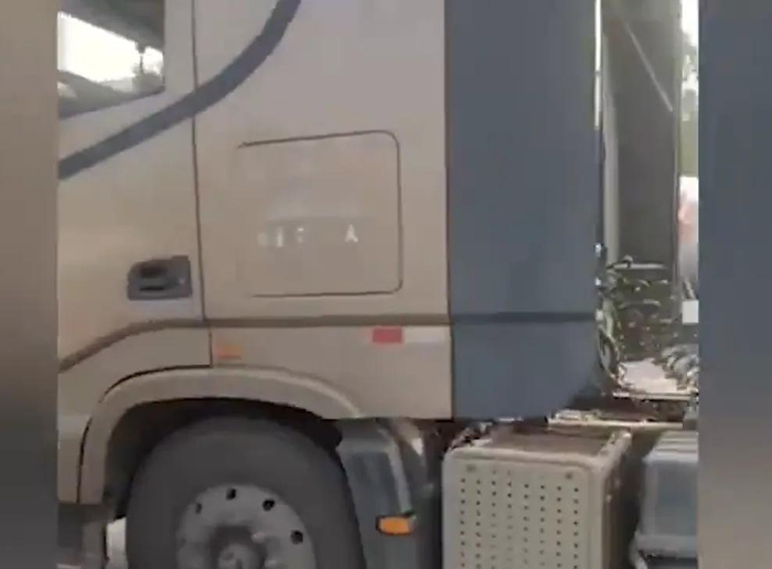 涉事货车 视频截图