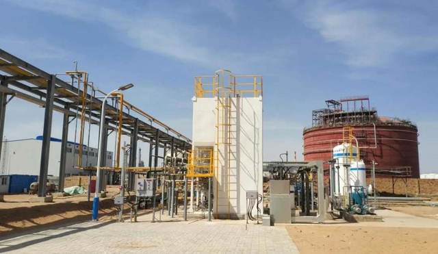中科富海公司研发的宁夏盐池BOG提氦装置现场图 中科院理化技术研究所 
