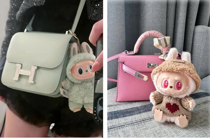 Labubu进入泰国市场后，很多玩家争相给自己的Labubu换装