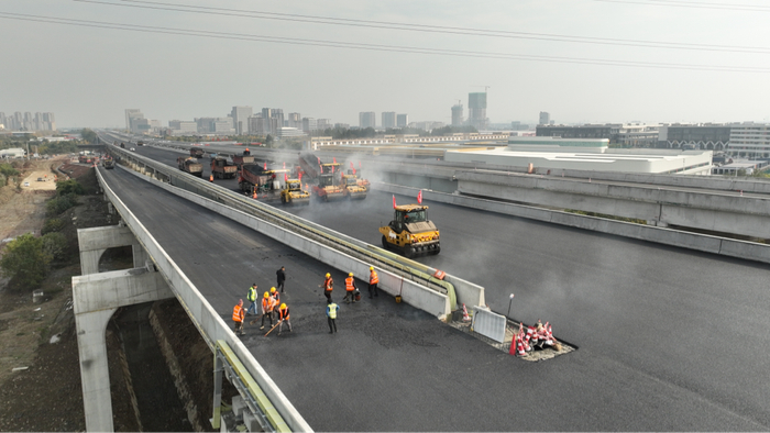 项目建设正在进行最后冲刺
