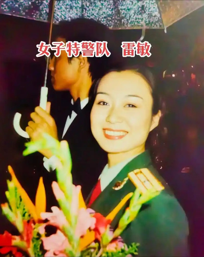 西藏武警副司令员雷敏,武警少将警衔,屡立战功巾帼不让须眉