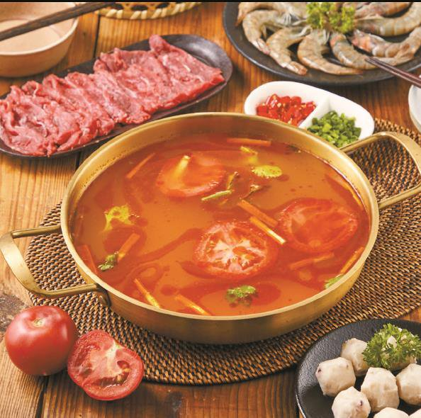             贵州红酸汤火锅锅底  本版图片除署名外均来自采访对象          