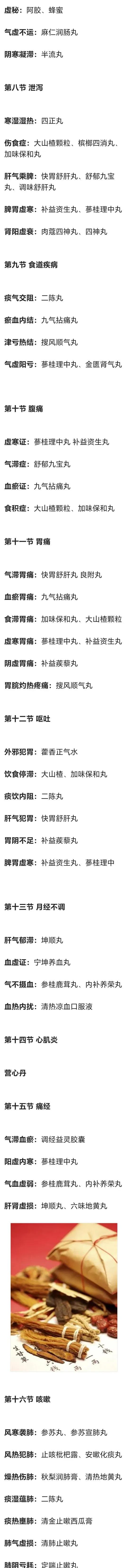 气机郁滞:宽中顺气丸,宽胸舒气化滞丸燥热内结:搜风顺气丸,通幽润燥丸