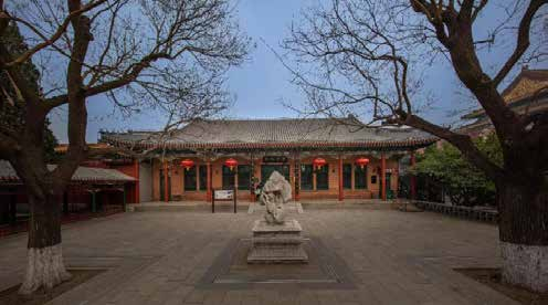 来今雨轩茶社（外景）。供图 / 中山公园