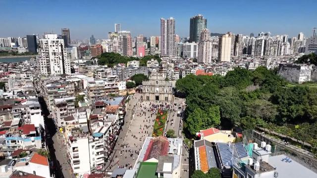 澳门一角 图源：新华社 