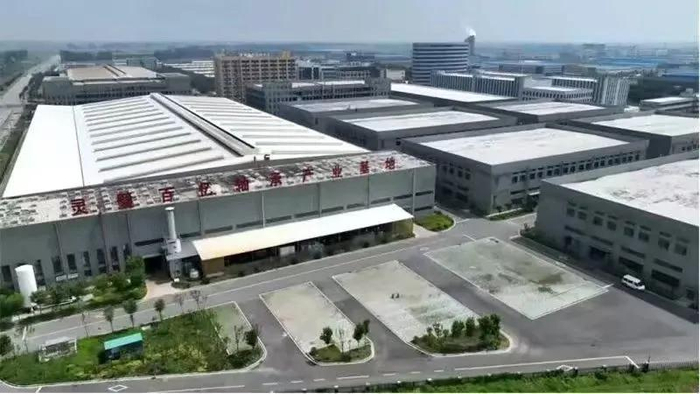 灵璧百亿轴承产业园。（灵璧县委宣传部 供图）